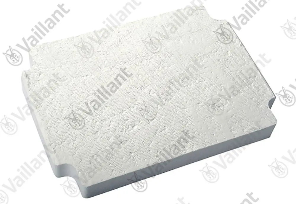 Vaillant Isoliermaterial in rechteckiger Form, hell und ohne sichtbare Beschriftung. Oberfläche leicht strukturiert.